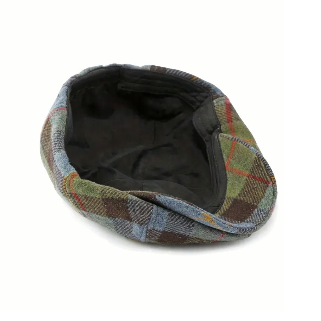 Pembroke Plaid Newsboy Cap