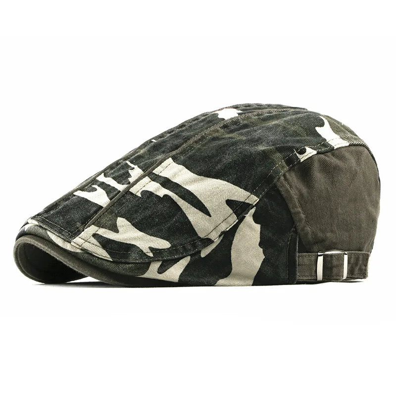 Ashford Camo Flat Cap