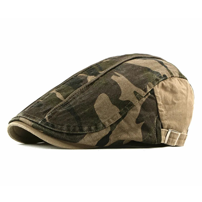 Ashford Camo Flat Cap