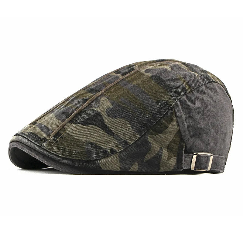 Ashford Camo Flat Cap
