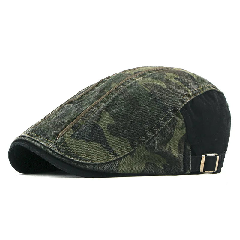 Ashford Camo Flat Cap
