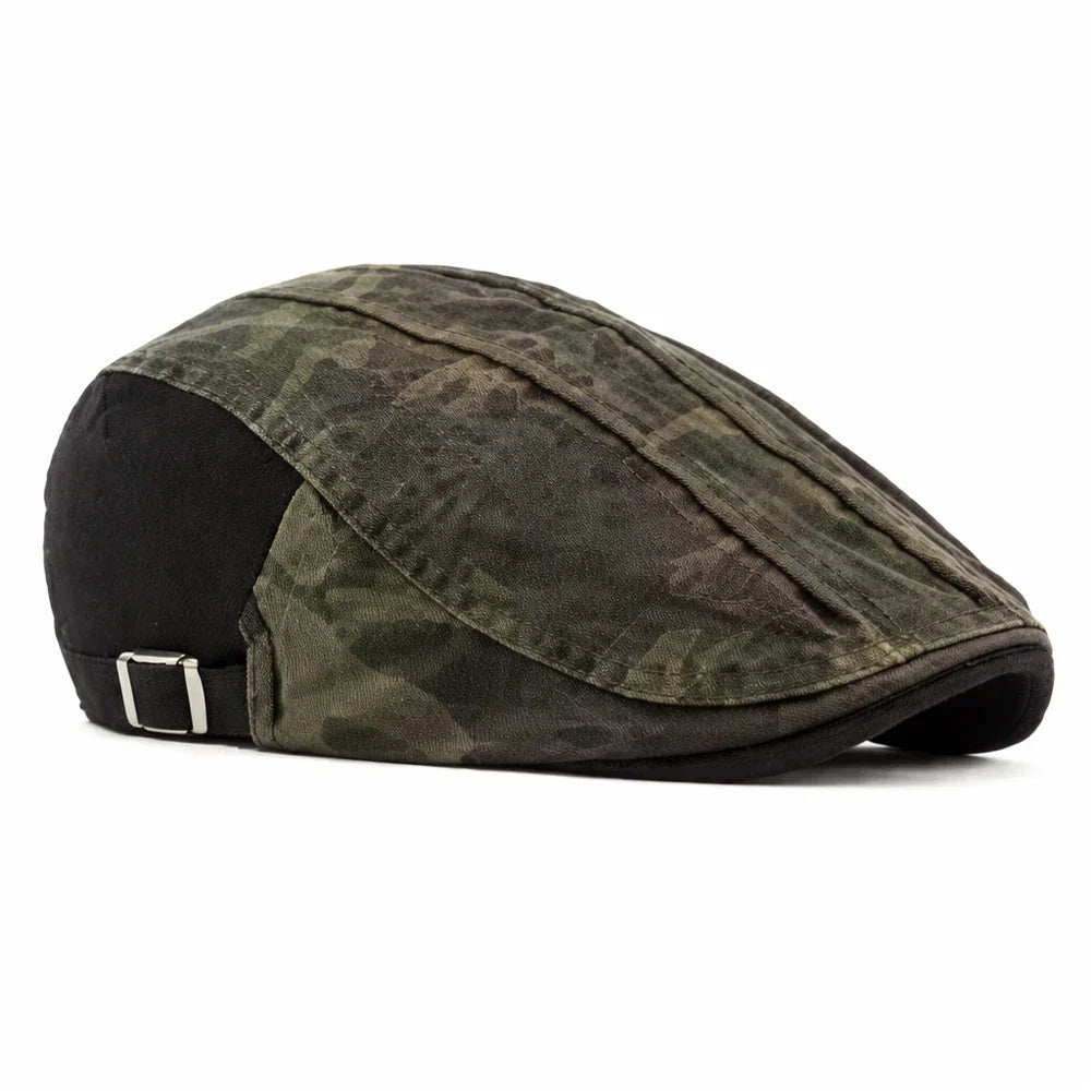 Ashford Camo Flat Cap