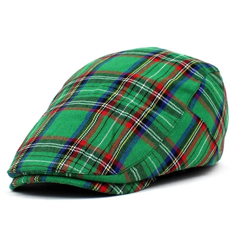 Balmoral Tartan Flat Cap