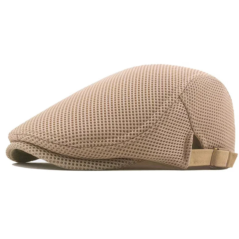 Mayfair Mesh Flat Cap