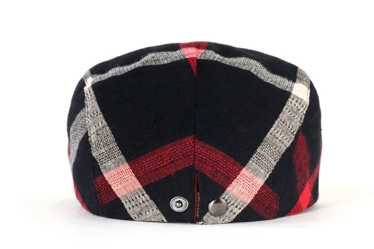 Whitmore Check Flat Cap