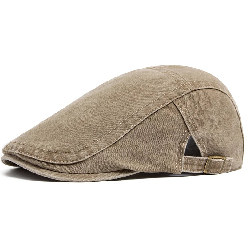 Hampstead Denim Flat Cap