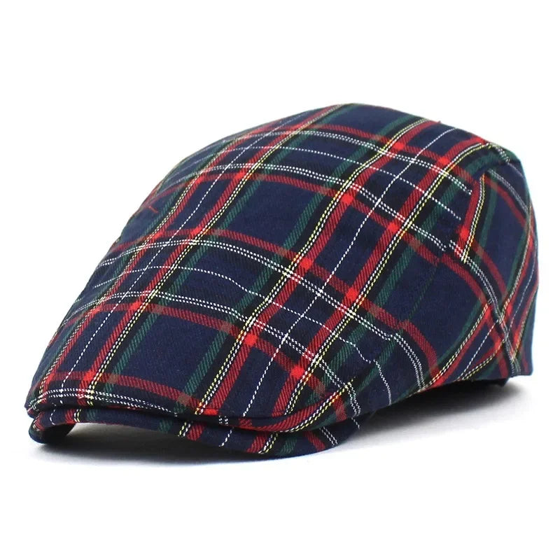 Balmoral Tartan Flat Cap