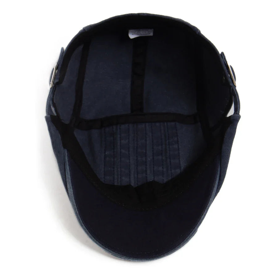 Hawthorne Stripe Flat Cap