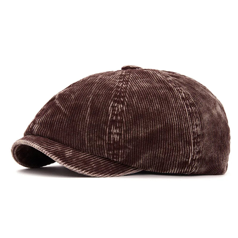 Bramley Corduroy Newsboy Cap