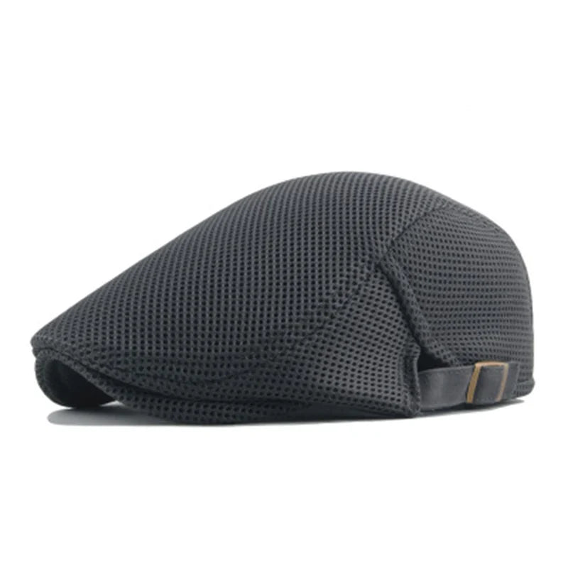 Mayfair Golf Mesh Flat Cap