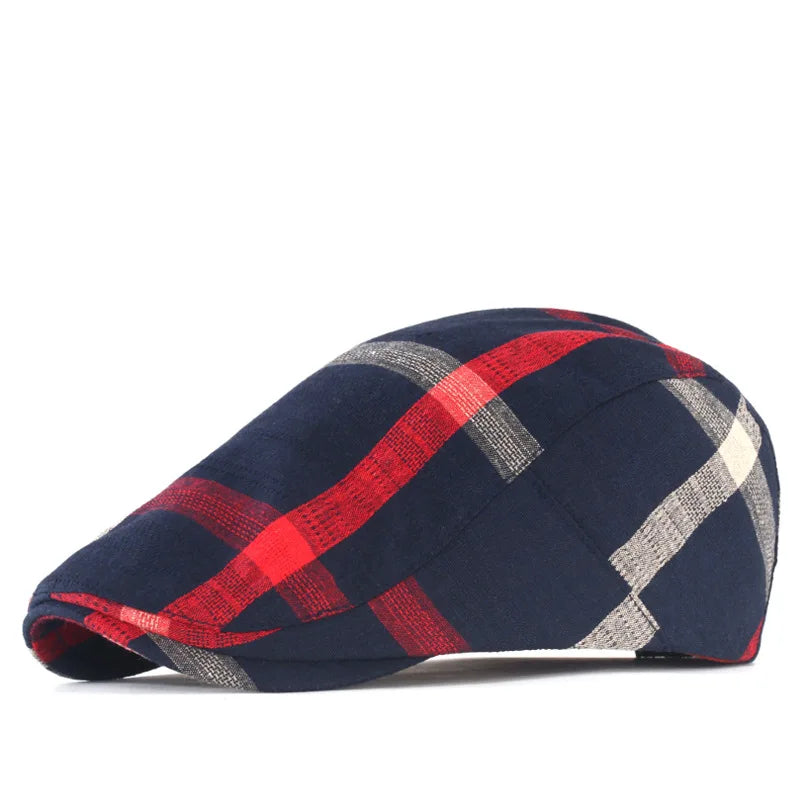 Whitmore Check Flat Cap