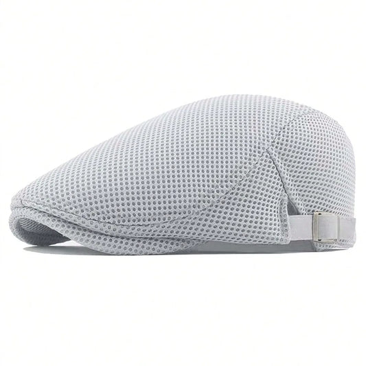 Mayfair Golf Mesh Flat Cap