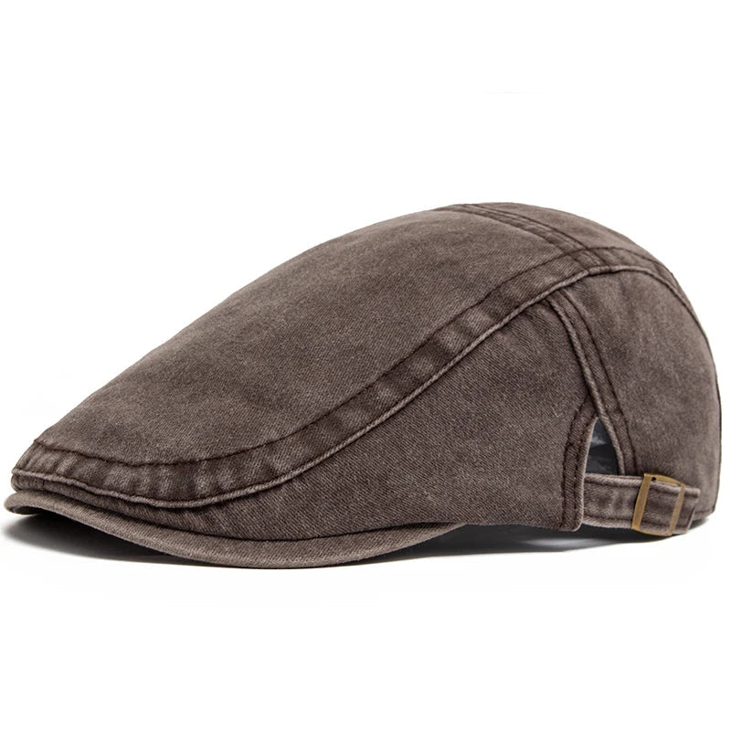 Hampstead Denim Flat Cap