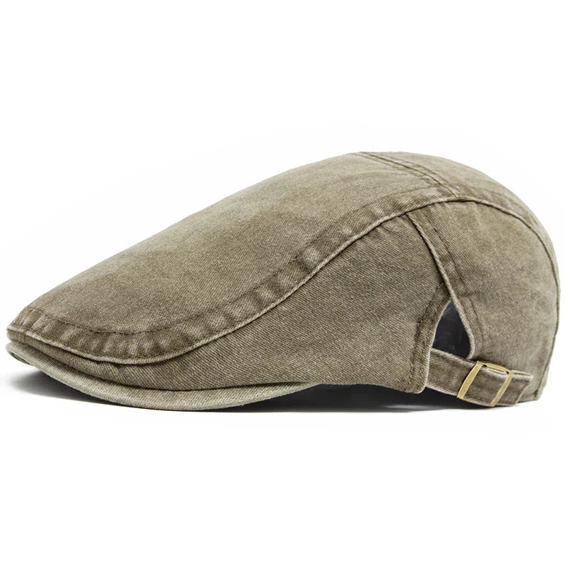 Hampstead Denim Flat Cap