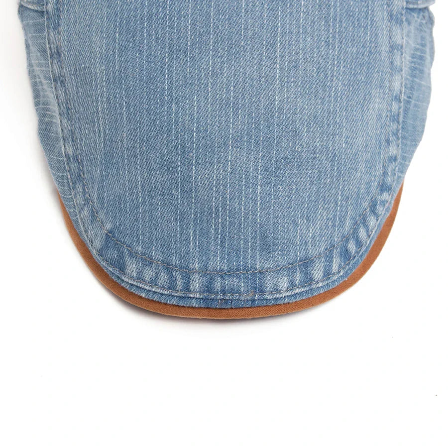Montrose Denim Flat Cap