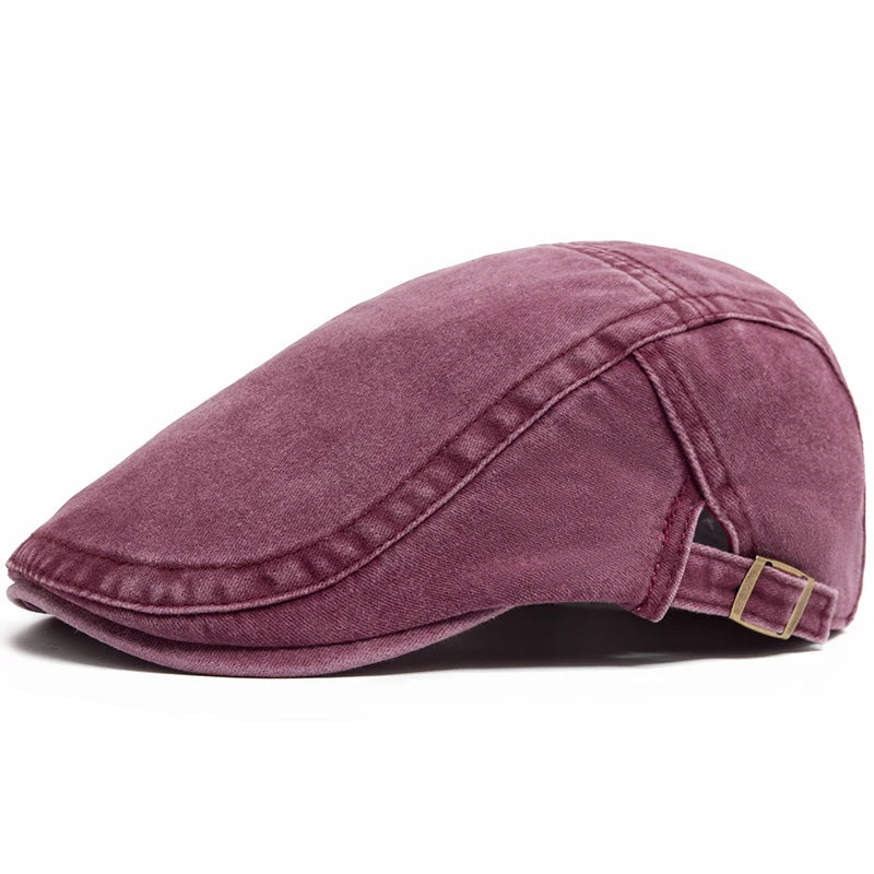 Hampstead Denim Flat Cap