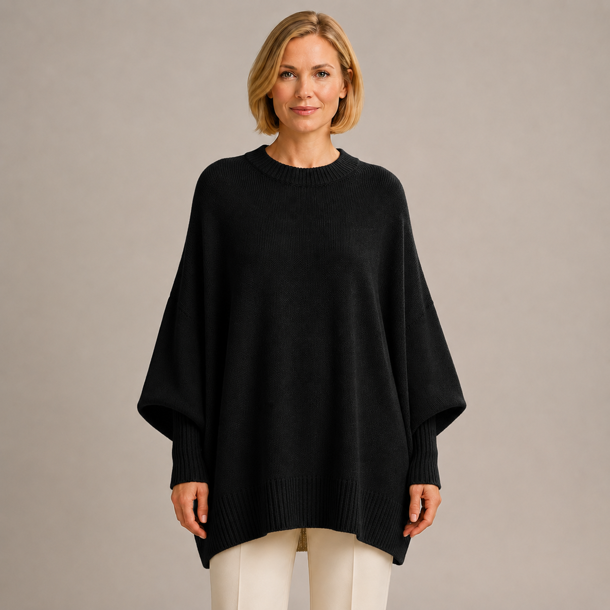 Vivienne - Elegant Wool Blend Sweater