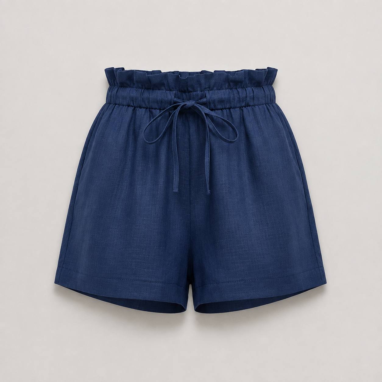 Women’s Drawstring Waist Shorts with Side Pockets