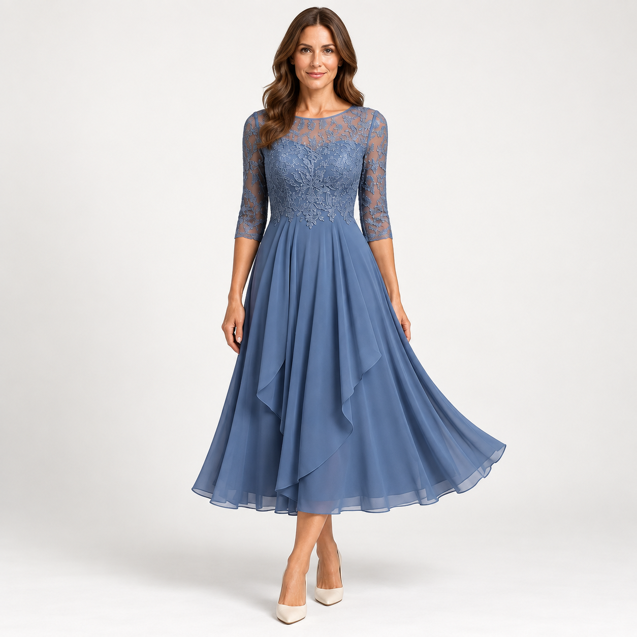 Women's Lace Wedding Guest Dress