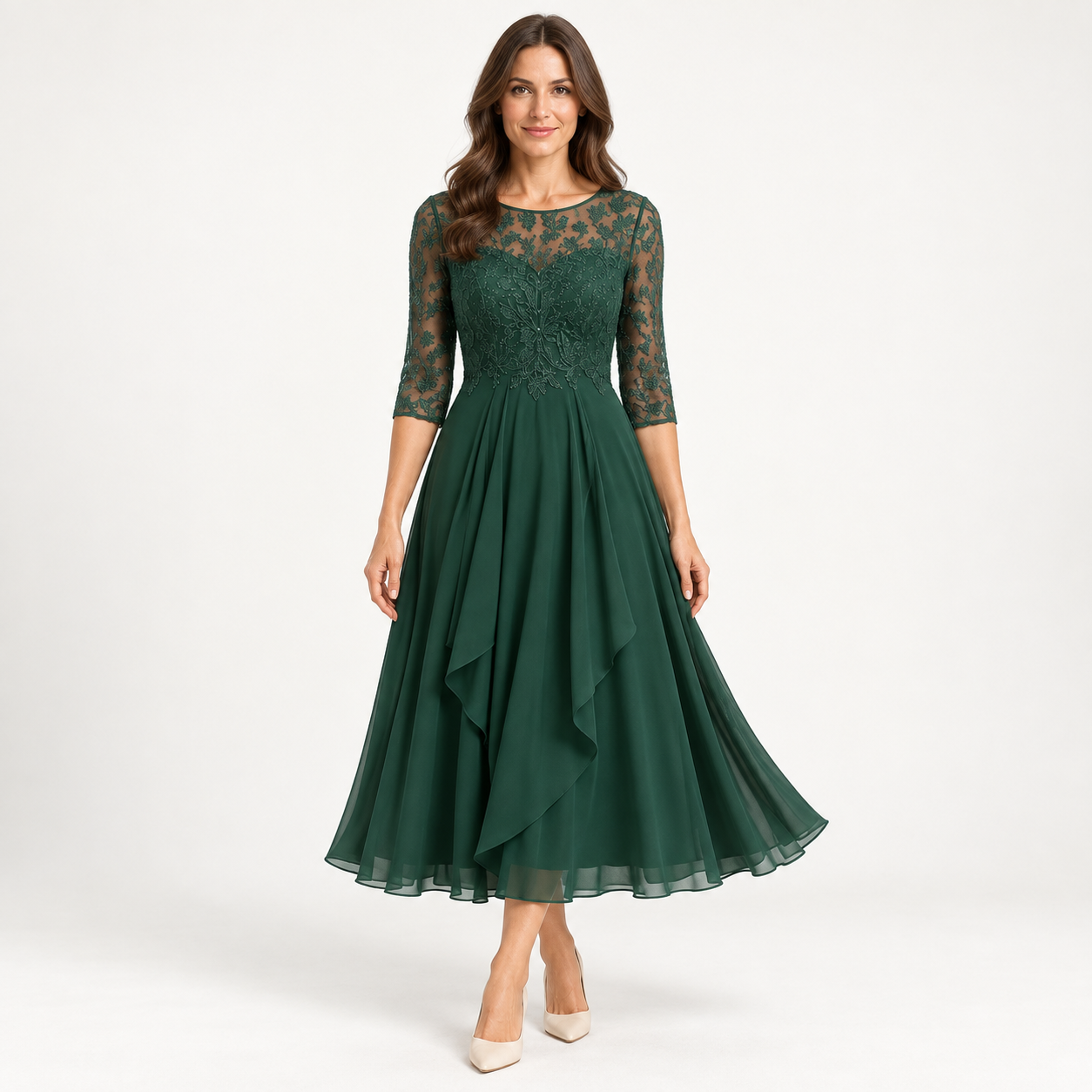 Women's Lace Wedding Guest Dress