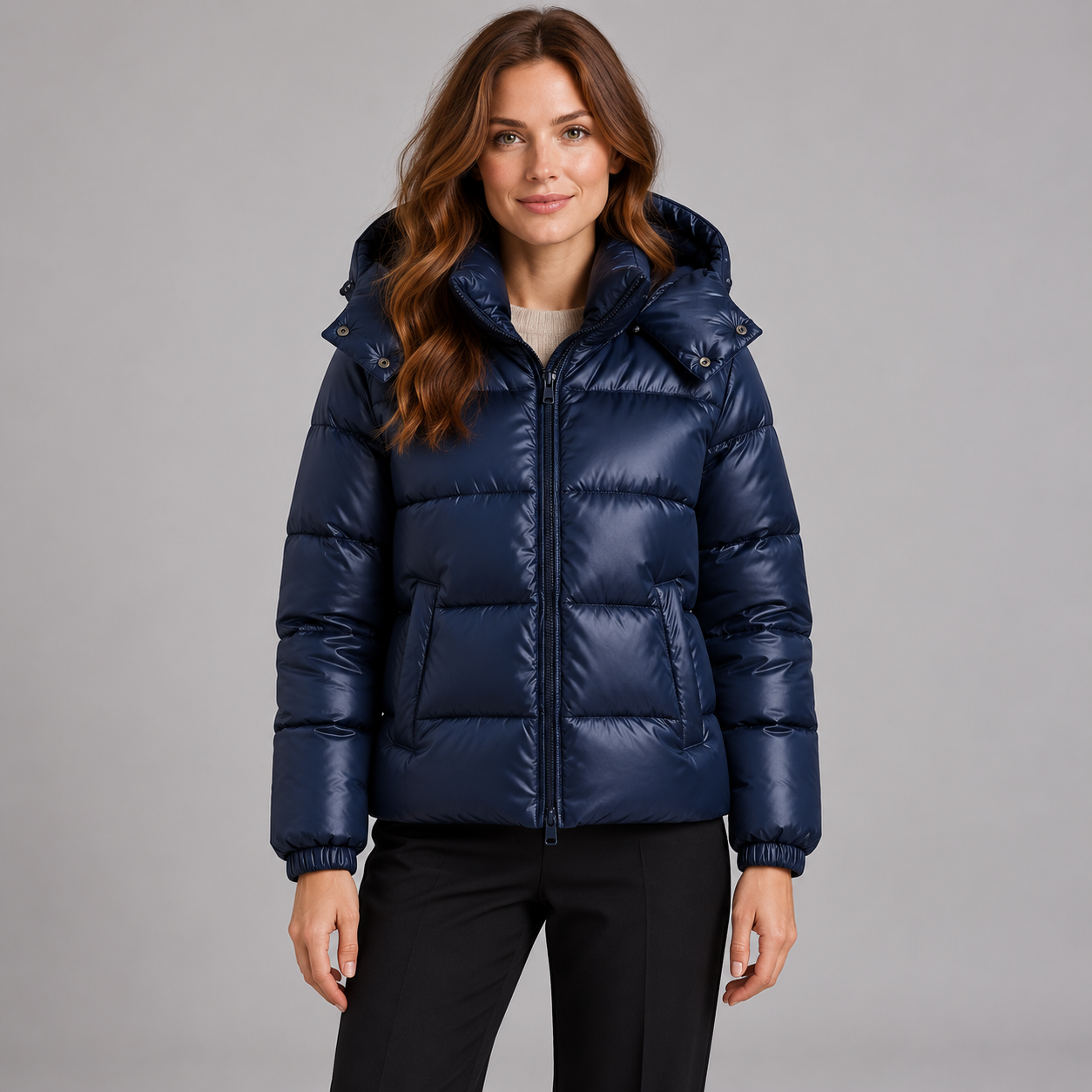 Women’s Lightweight Hooded Puffer Jacket