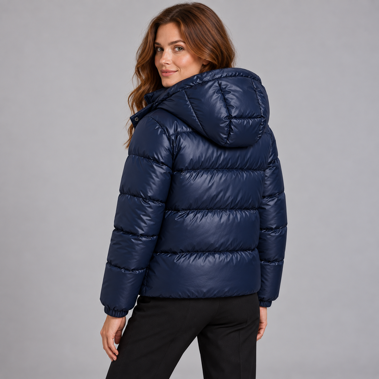 Women’s Lightweight Hooded Puffer Jacket