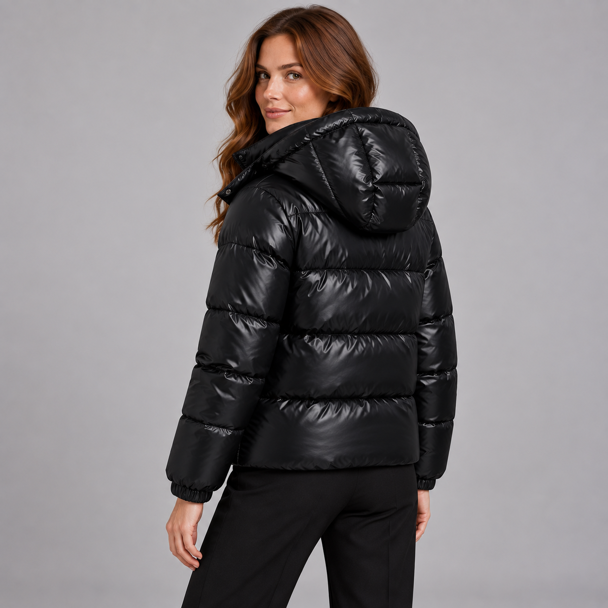 Women’s Lightweight Hooded Puffer Jacket