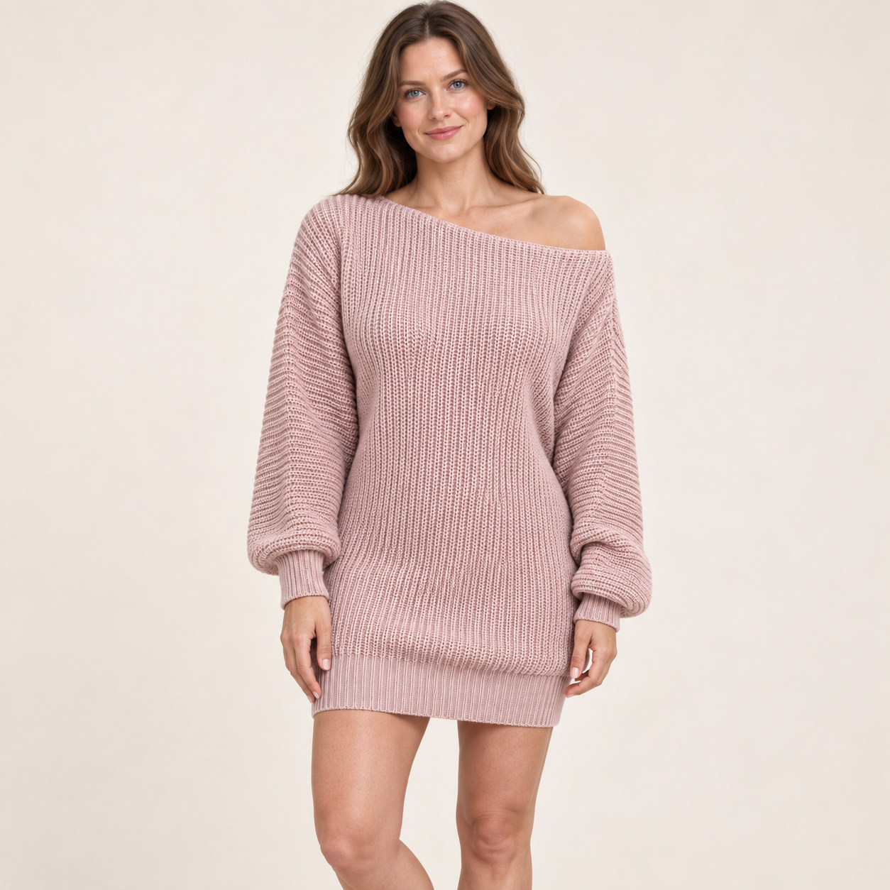 Women’s Off-Shoulder Batwing Mini Dress