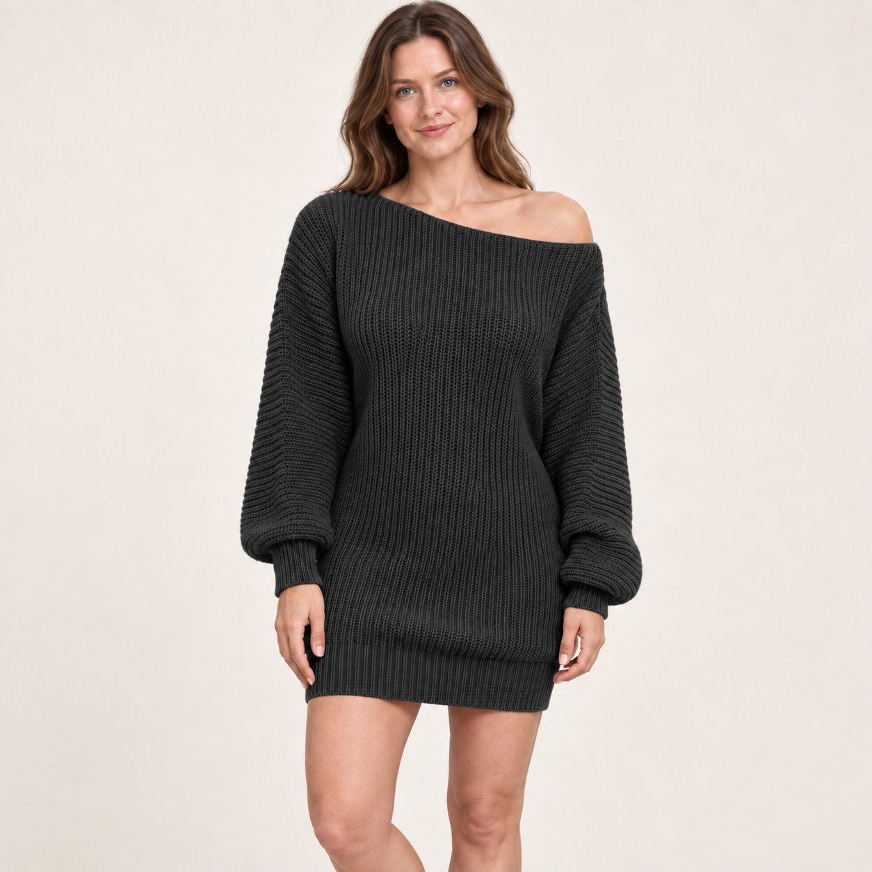 Women’s Off-Shoulder Batwing Mini Dress