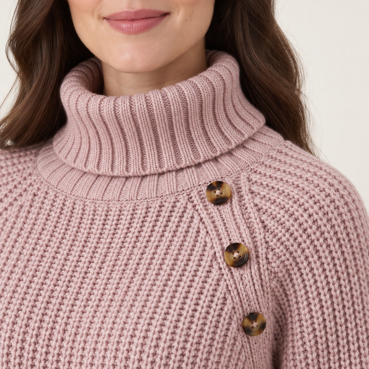 Women's Turtleneck Jumper Dress