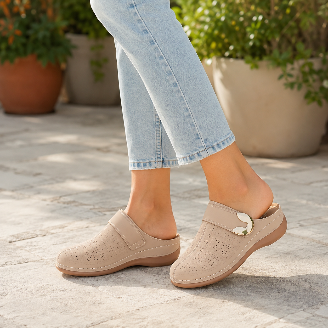 Women’s Supportive Wedge Clogs