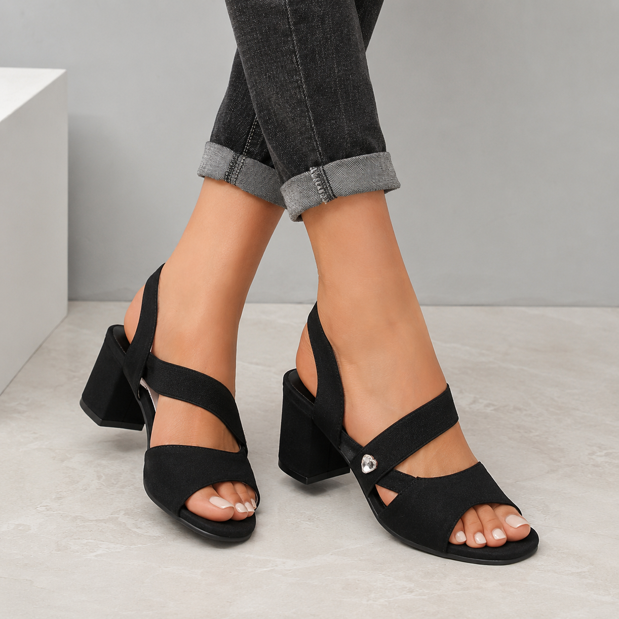 Women’s Orthopedic Comfort Block Heels