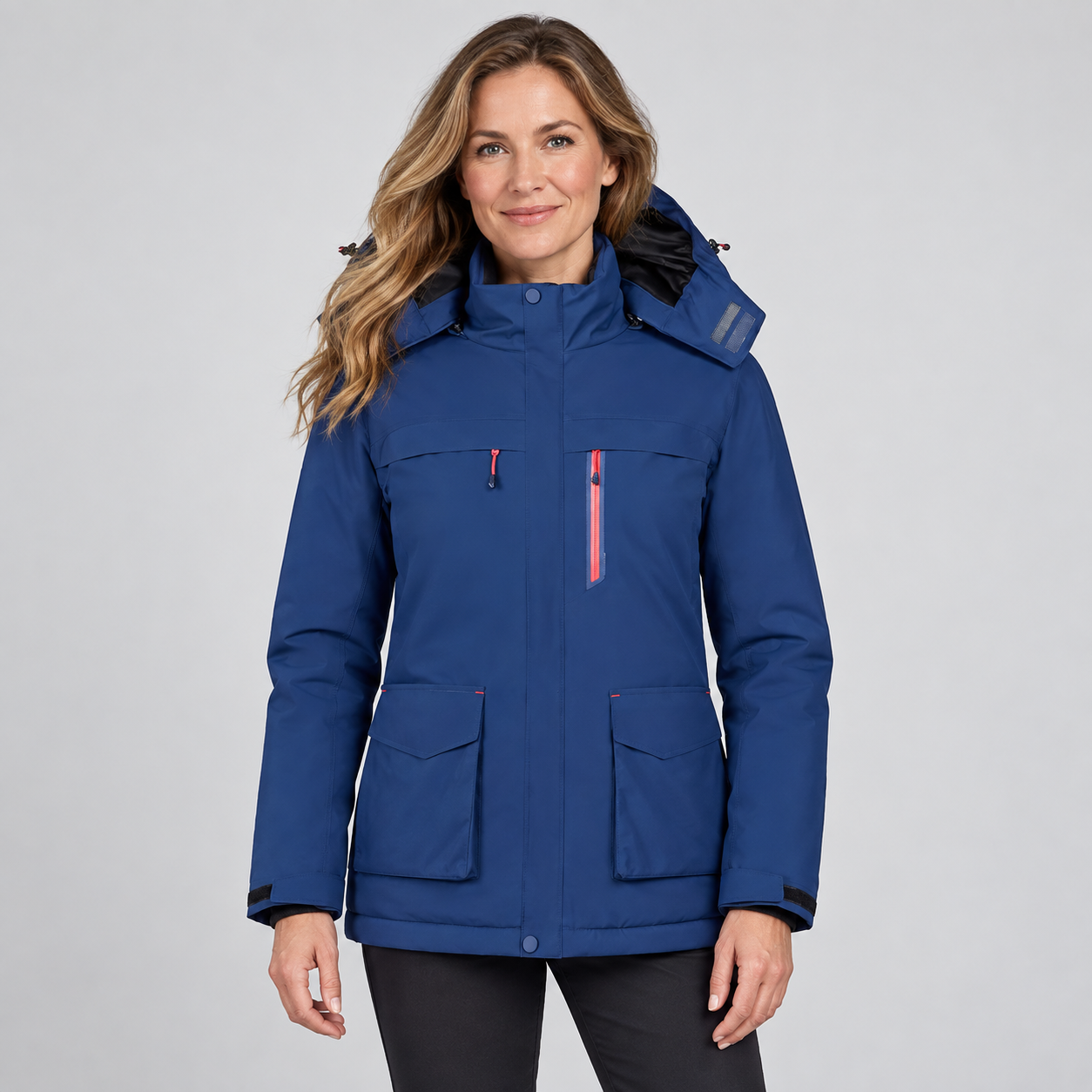 Women's Winter USB Heated Jacket with Fleece Lining