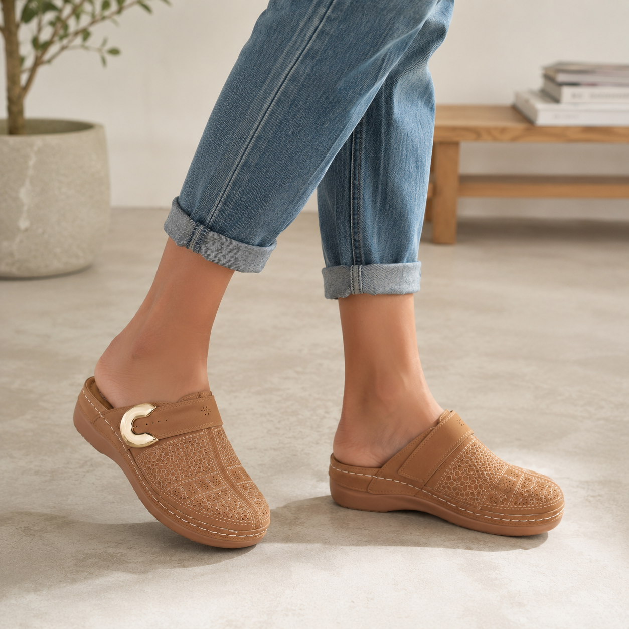 Women’s Supportive Wedge Clogs