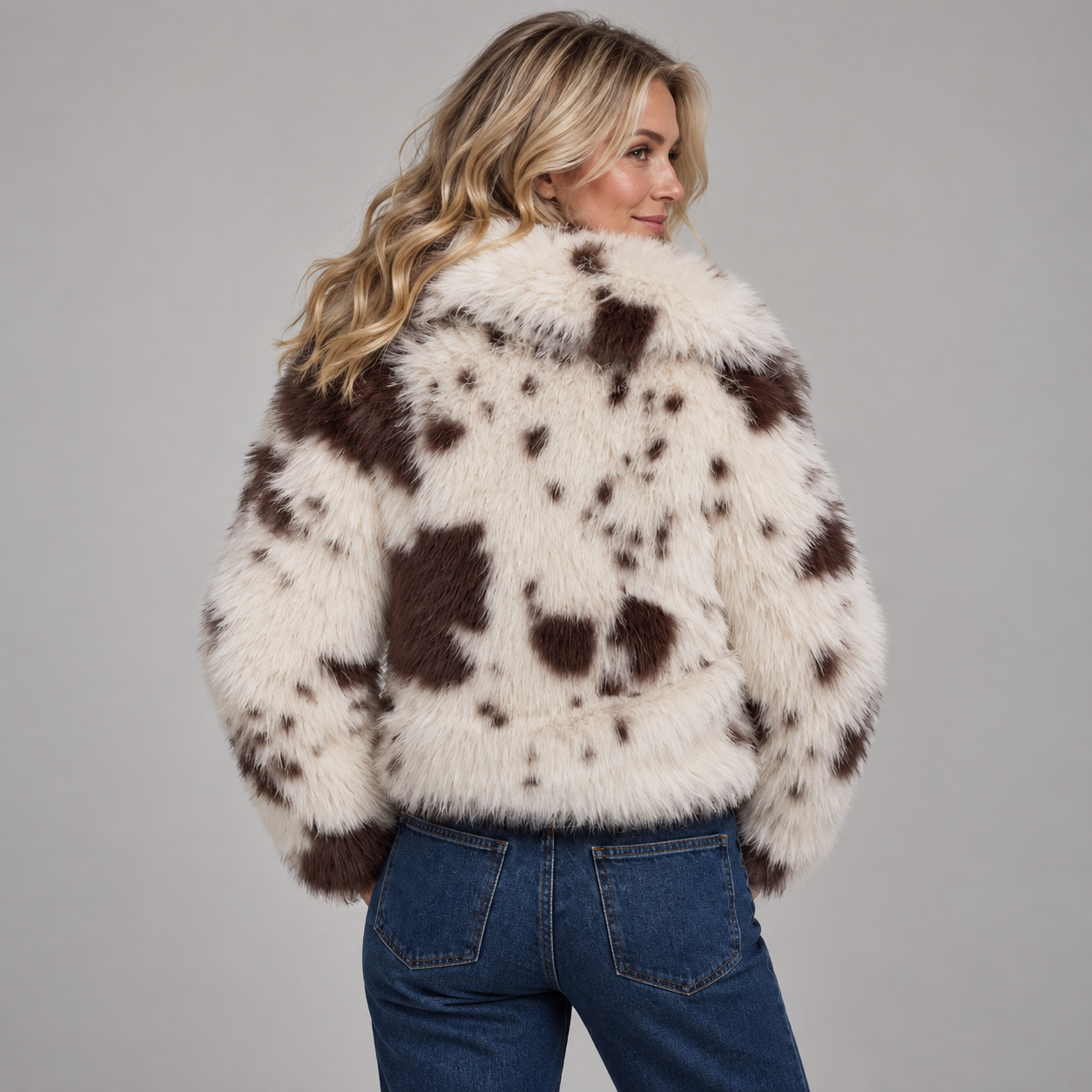 Women’s Oversized Faux Fur Jacket