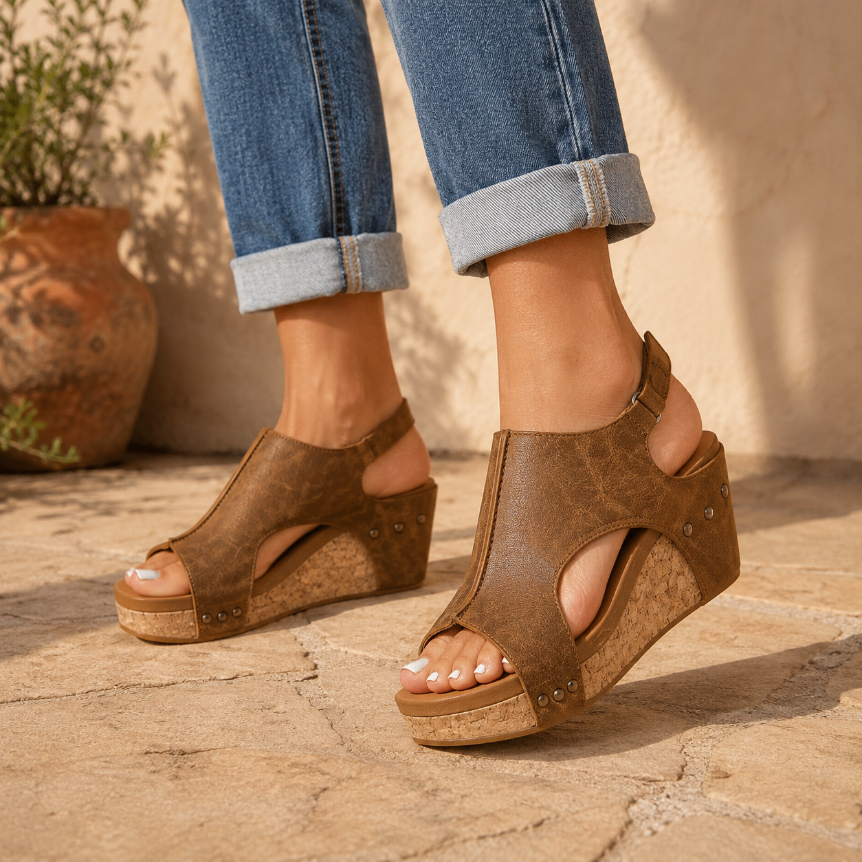 Women’s Casual Open-Toe Orthopedic Sandals