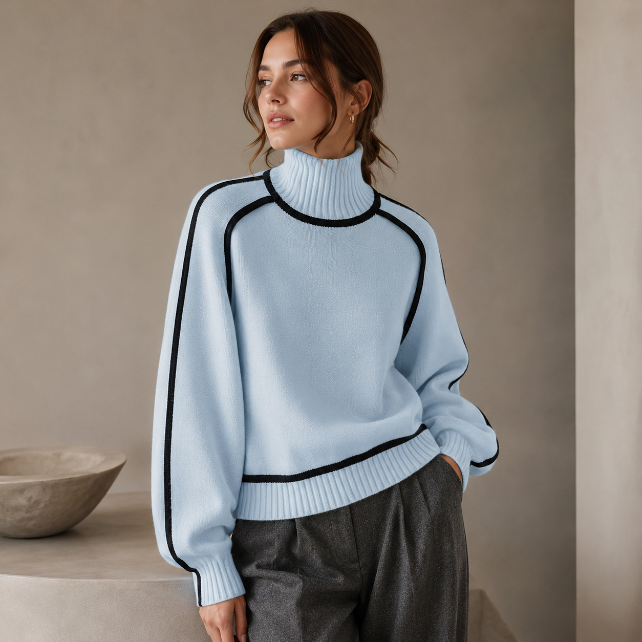 Women’s Soft Long Sleeve Knit Jumper