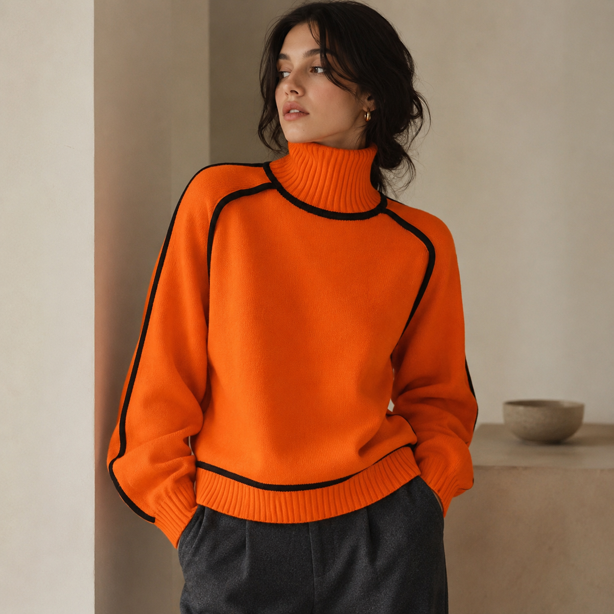 Women’s Soft Long Sleeve Knit Jumper