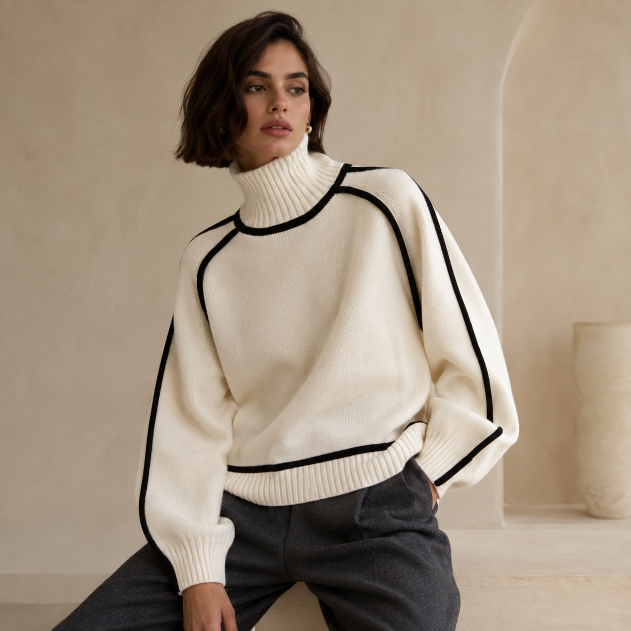 Women’s Soft Long Sleeve Knit Jumper
