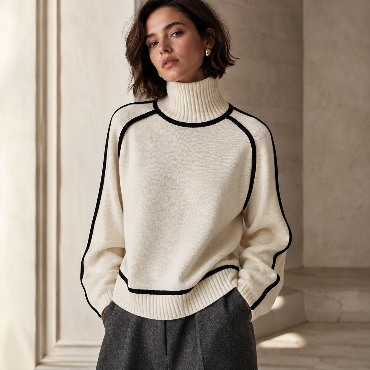 Women’s Soft Long Sleeve Knit Jumper