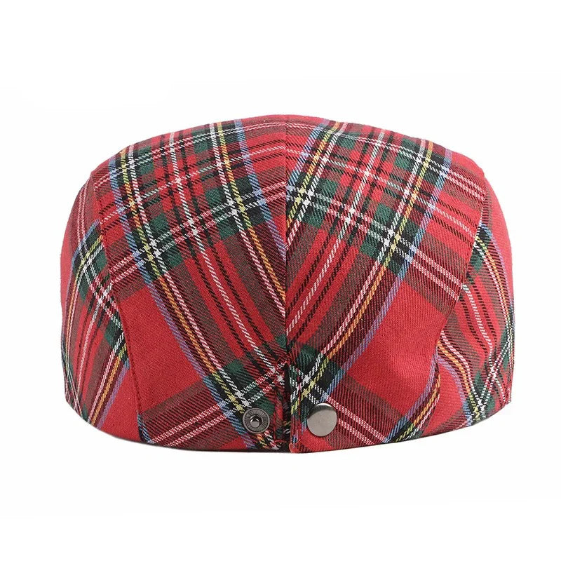 Balmoral Tartan Flat Cap