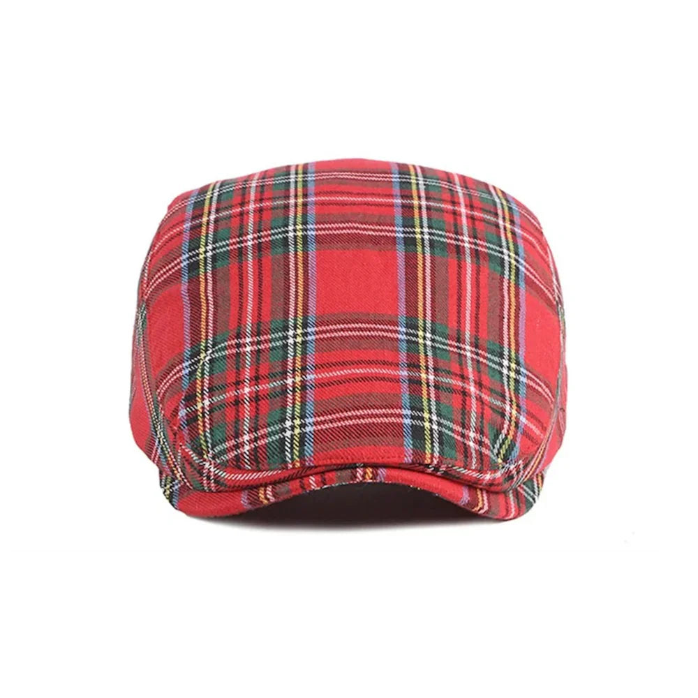 Balmoral Tartan Flat Cap