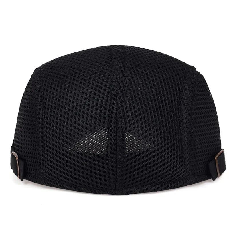 Mayfair Golf Mesh Flat Cap