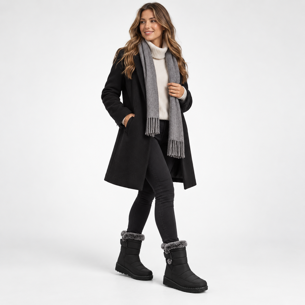 Womens warm Insulated Winter Boots