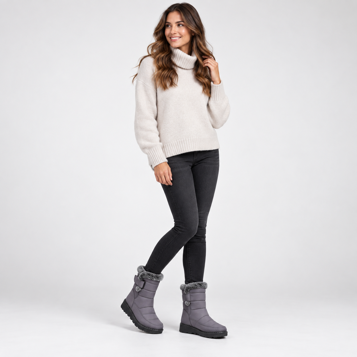 Womens warm Insulated Winter Boots