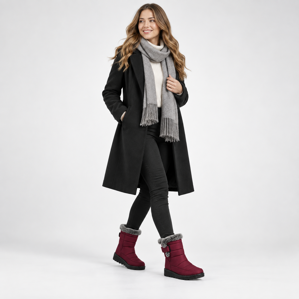Womens warm Insulated Winter Boots