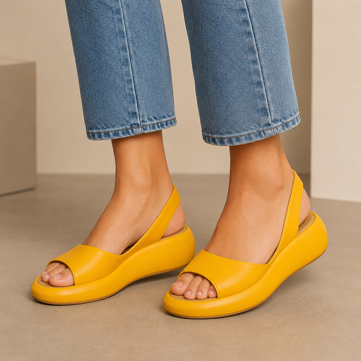 Women’s Elegant Minimalist Open-Toe Sandals